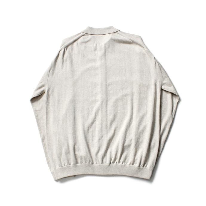 145587247 crepuscule / knit shirts L/S 1903-005 Oatmeal ハイゲージニットシャツ オートミール<img class='new_mark_img2' src='//img.shop-pro.jp/img/new/icons47.gif' style='border:none;display:inline;margin:0px;padding:0px;width:auto;' /> 02
