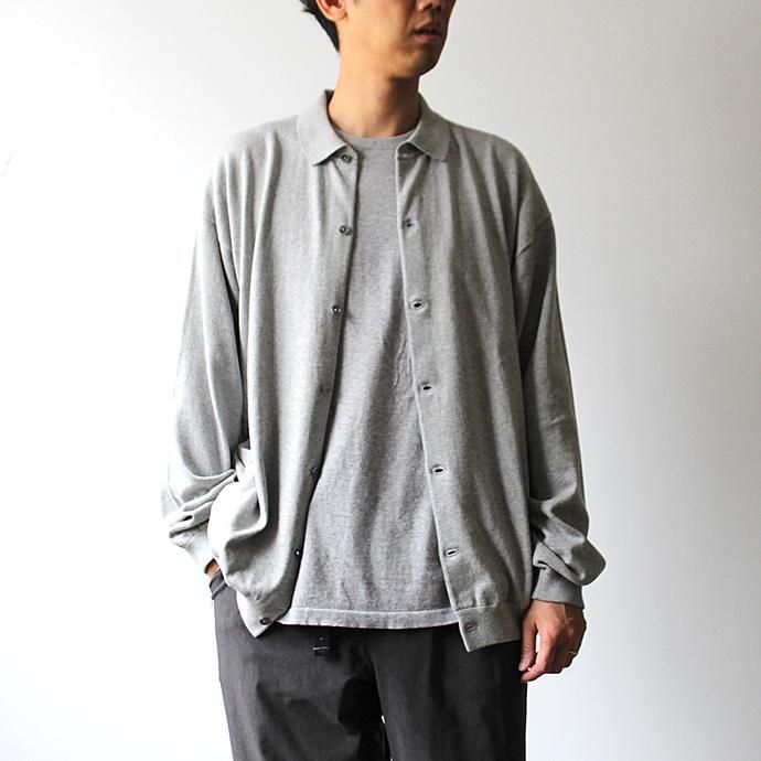 145587247 crepuscule / knit shirts L/S 1903-005 Oatmeal ハイゲージニットシャツ オートミール<img class='new_mark_img2' src='//img.shop-pro.jp/img/new/icons47.gif' style='border:none;display:inline;margin:0px;padding:0px;width:auto;' /> 02