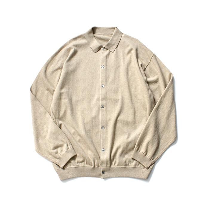 145587293 crepuscule / knit shirts L/S 1903-005 Beige ハイゲージニットシャツ ベージュ<img class='new_mark_img2' src='//img.shop-pro.jp/img/new/icons47.gif' style='border:none;display:inline;margin:0px;padding:0px;width:auto;' /> 01