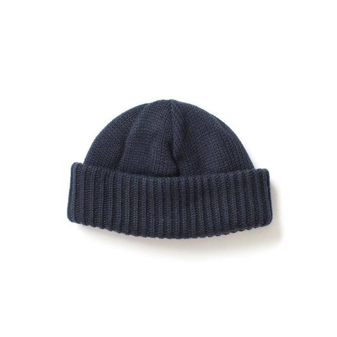 145610904 crepuscule / knit cap 1903-012 Navy ニットキャップ ネイビー 01