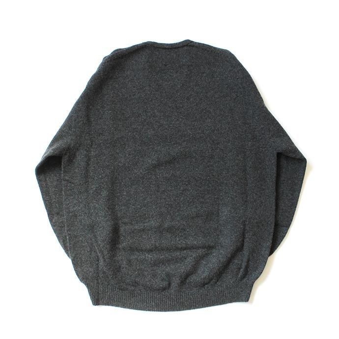 145652649 crepuscule / wholegarment V/N pullover 1903-008 C.Gray ホールガーメントVネックプルオーバー チャコールグレー 02