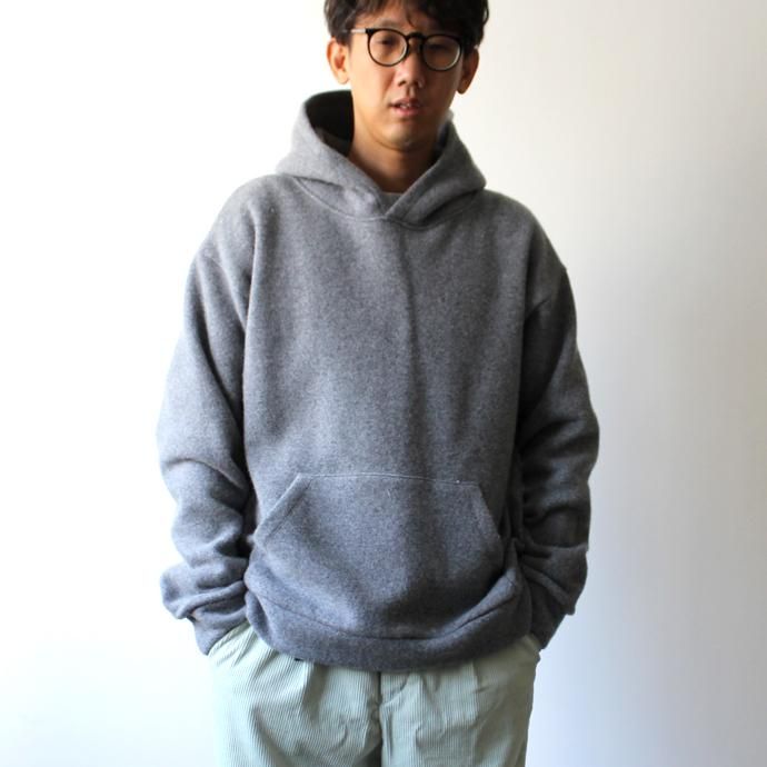 145798958 CRESPI / Ref. 33 Lambswool Hoodie ラムズウールニットパーカー - ネイビー 02