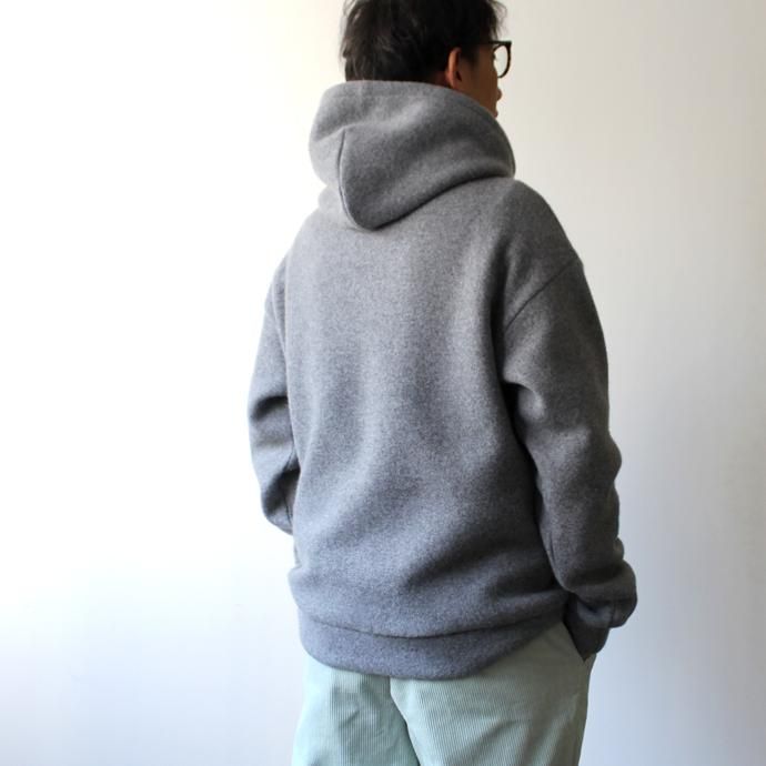145798958 CRESPI / Ref. 33 Lambswool Hoodie ラムズウールニットパーカー - ネイビー 02