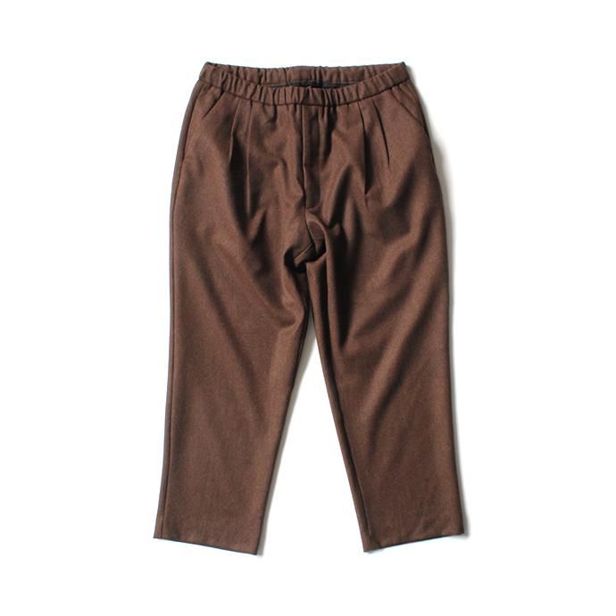 145882225 CEASTERS / 2P Easy Wool Trousers - Brown 2タックウールイージートラウザーズ 01