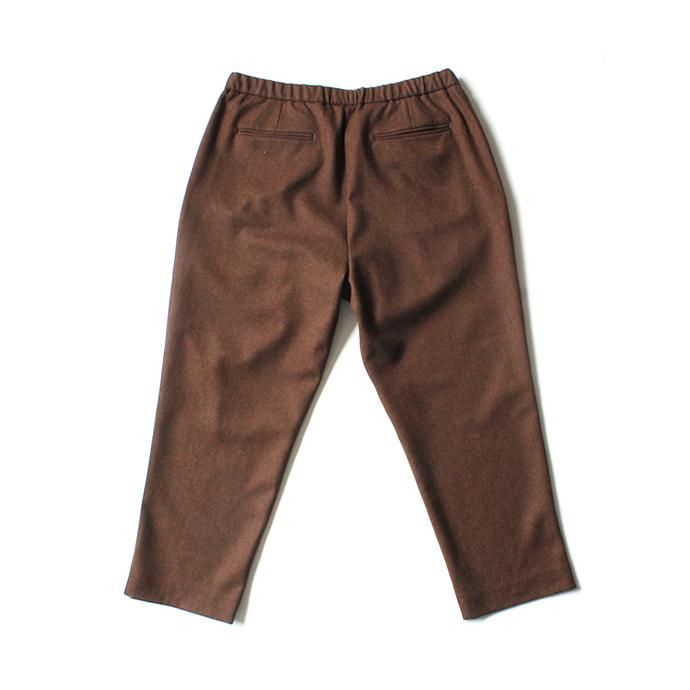145882225 CEASTERS / 2P Easy Wool Trousers - Brown 2タックウールイージートラウザーズ 02