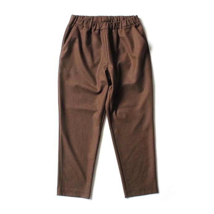 145882242 CEASTERS / No Pleats Easy Wool Trousers - Brown ウールイージートラウザーズ 01