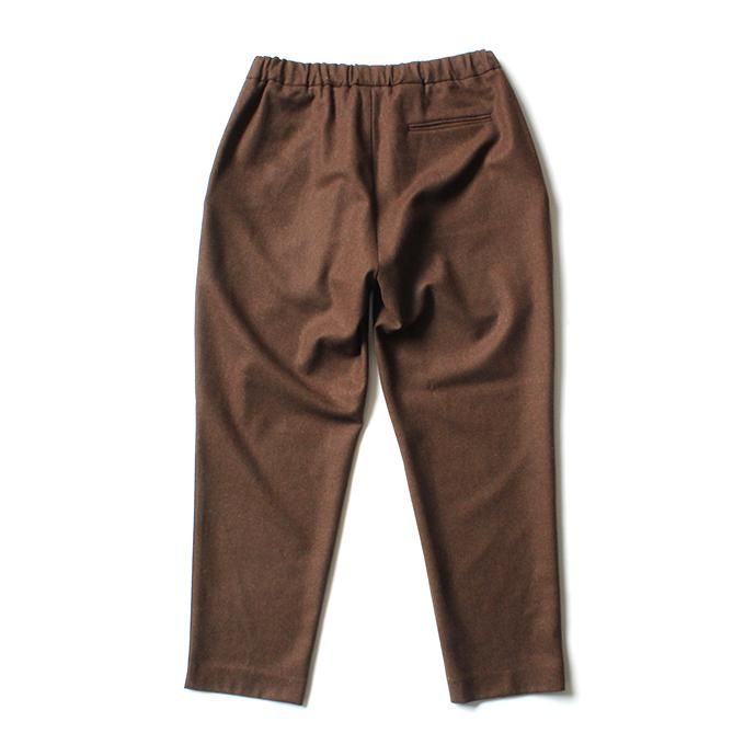 145882242 CEASTERS / No Pleats Easy Wool Trousers - Brown ウールイージートラウザーズ 02