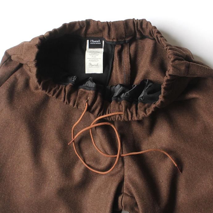 145882242 CEASTERS / No Pleats Easy Wool Trousers - Brown ウールイージートラウザーズ 02