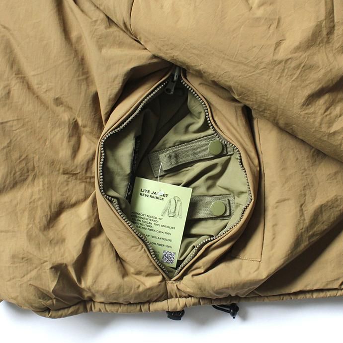 145911232 SBB / Reversible Lite Jacket - Olive/Tan リバーシブルライトジャケット<img class='new_mark_img2' src='//img.shop-pro.jp/img/new/icons47.gif' style='border:none;display:inline;margin:0px;padding:0px;width:auto;' /> 02
