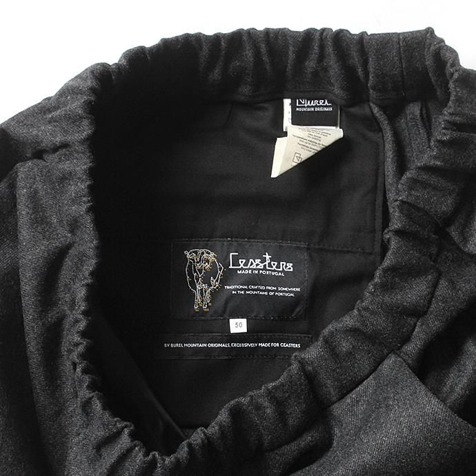 145933278 CEASTERS / No Pleats Easy Wool Trousers - Charcoal ウールイージートラウザーズ<img class='new_mark_img2' src='//img.shop-pro.jp/img/new/icons20.gif' style='border:none;display:inline;margin:0px;padding:0px;width:auto;' /> 02
