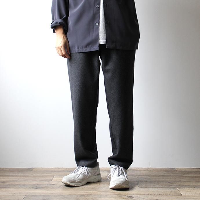 145933278 CEASTERS / No Pleats Easy Wool Trousers - Charcoal ウールイージートラウザーズ<img class='new_mark_img2' src='//img.shop-pro.jp/img/new/icons20.gif' style='border:none;display:inline;margin:0px;padding:0px;width:auto;' /> 02