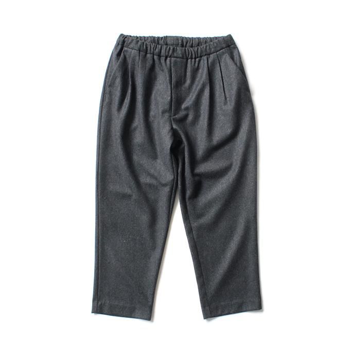 145933404 CEASTERS / 2P Easy Wool Trousers - Charcoal 2タックウールイージートラウザーズ 01