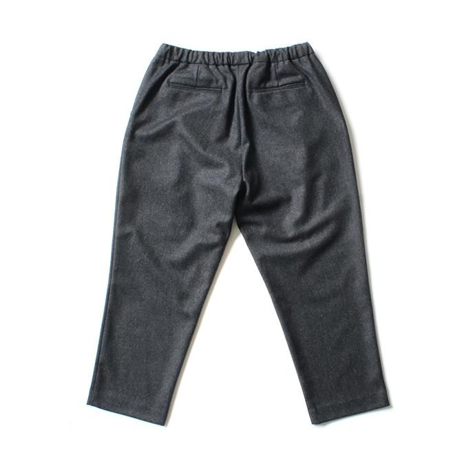 145933404 CEASTERS / 2P Easy Wool Trousers - Charcoal 2タックウールイージートラウザーズ 02