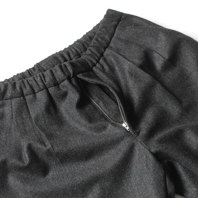 145933404 CEASTERS / 2P Easy Wool Trousers - Charcoal 2タックウールイージートラウザーズ 02