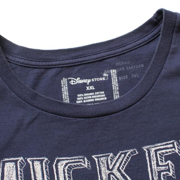 145954385 Hexico / American Cartoon Tee Ex. Used Tee Reflector Print リメイクプリントTシャツ06 ネイビー XXL 02