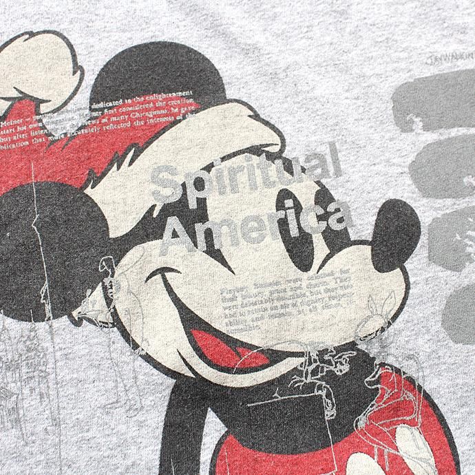 145954529 Hexico / American Cartoon Tee Ex. Used Tee Reflector Print リメイクプリントTシャツ07 グレー XL 02