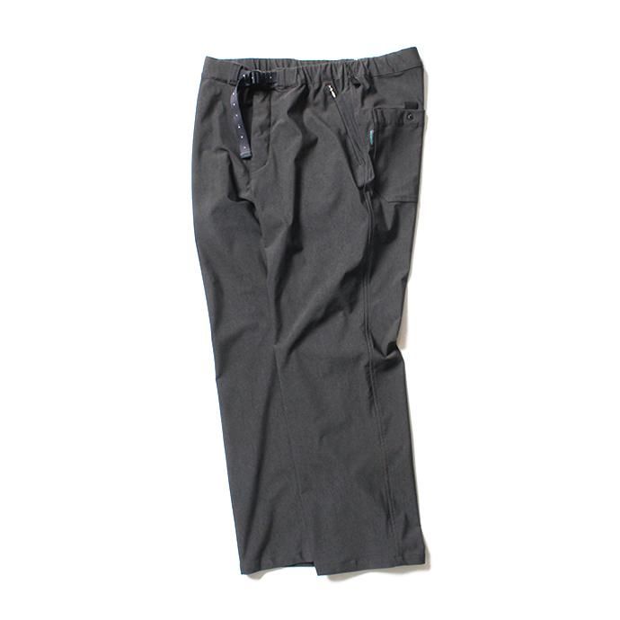 146028347 O-(オー)/ O-W-04 SICK EASY ストレッチイージーパンツ - Charcoal 01