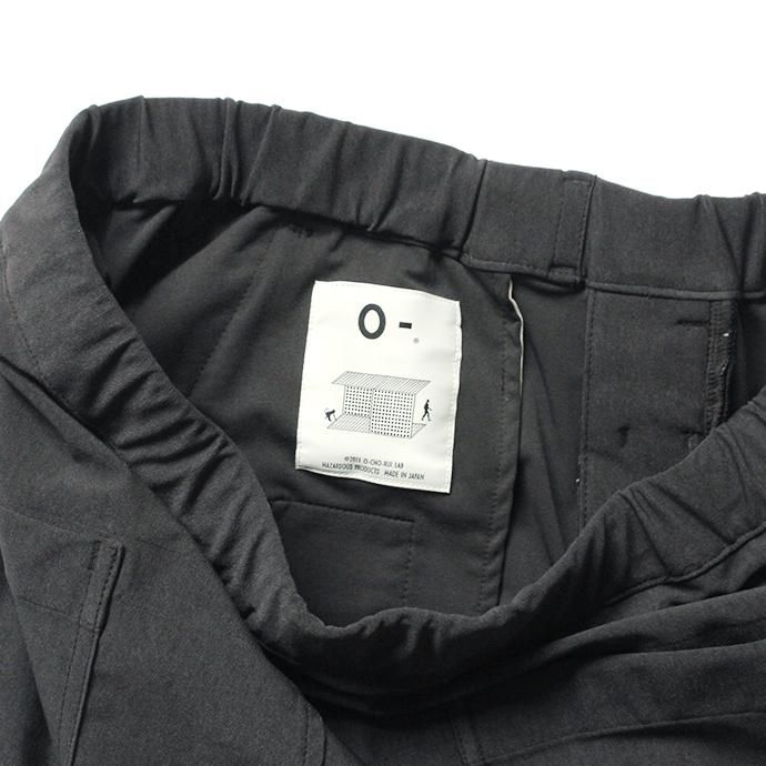 146028347 O-(オー)/ O-W-04 SICK EASY ストレッチイージーパンツ - Charcoal 02