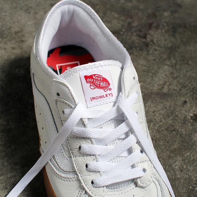 146108335 VANS / Rowley Classic - True White/Gum ヴァンズ ローリークラシック VN0A4BTTTRK 02