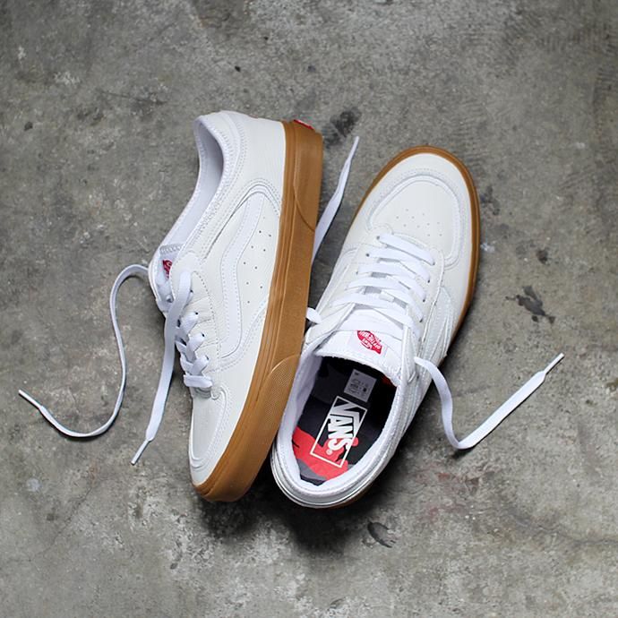 146108335 VANS / Rowley Classic - True White/Gum ヴァンズ ローリークラシック VN0A4BTTTRK 02