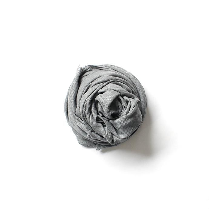 146282066 STILL BY HAND / 大判ストール GD0193 - Grey 02