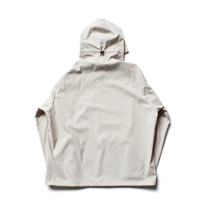 146360817 STILL BY HAND / BL0394 撥水ポリエステル プルオーバーパーカー - Light Grey 02