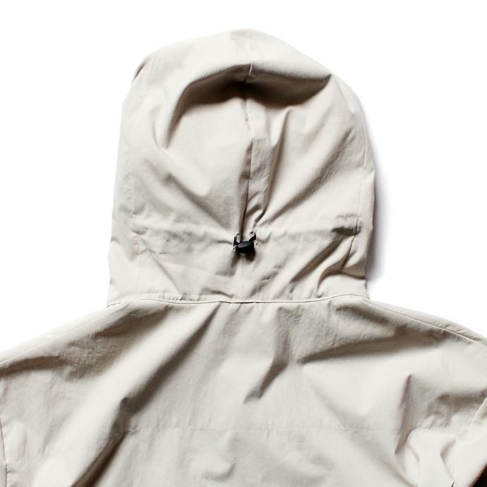 146360817 STILL BY HAND / BL0394 撥水ポリエステル プルオーバーパーカー - Light Grey 02