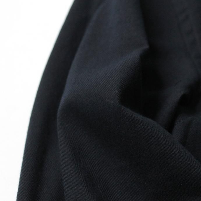 146433761 STILL BY HAND / SH0294 ウール混バンドカラーシャツ - Navy 02