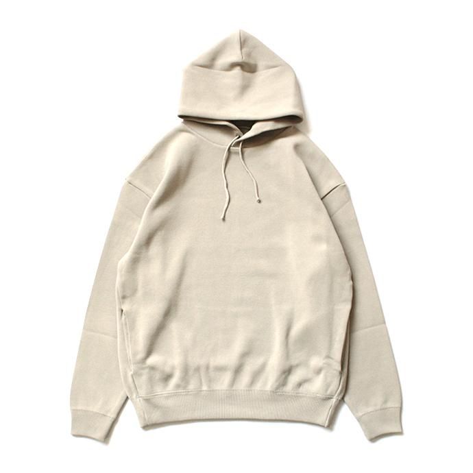 146522322 crepuscule / milanorib parka ミラノリブ ニットパーカー 1903-010 - Beige 01