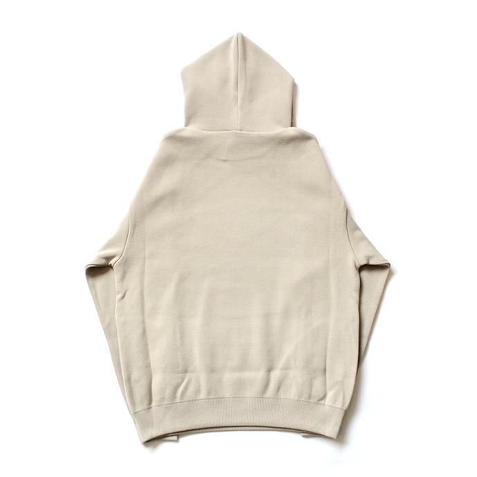 146522322 crepuscule / milanorib parka ミラノリブ ニットパーカー 1903-010 - Beige 02