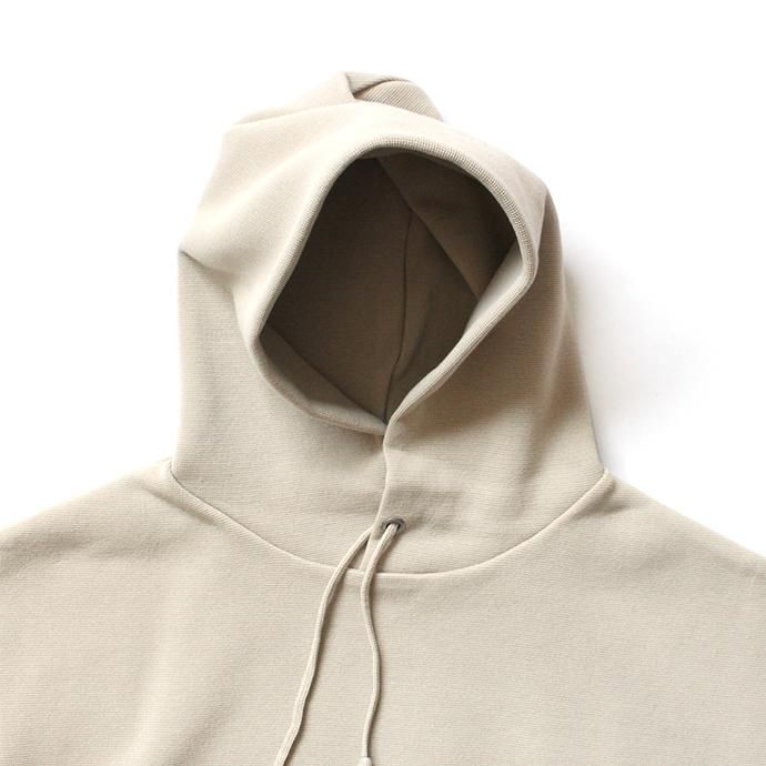 146522322 crepuscule / milanorib parka ミラノリブ ニットパーカー 1903-010 - Beige 02