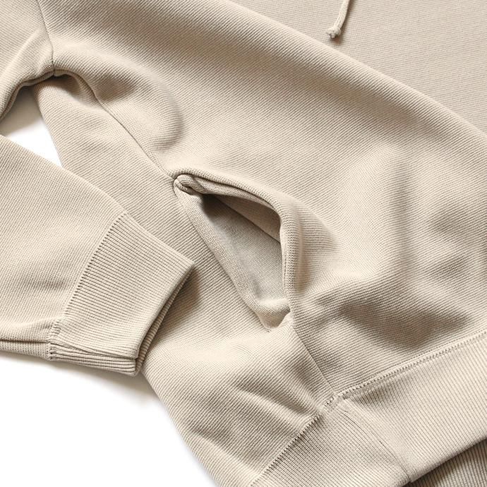 146522322 crepuscule / milanorib parka ミラノリブ ニットパーカー 1903-010 - Beige 02
