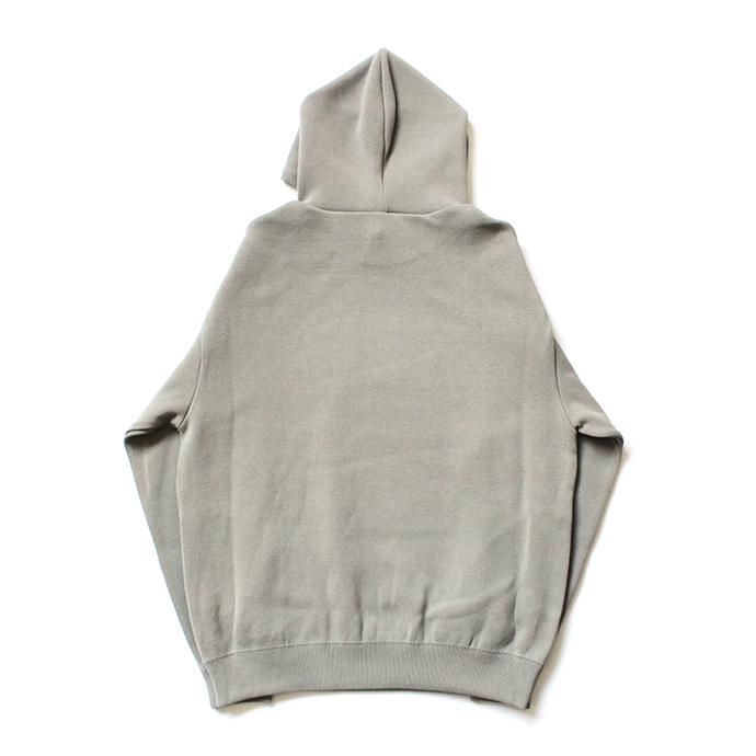 146522433 crepuscule / milanorib parka ミラノリブ ニットパーカー 1903-010 - Gray 02