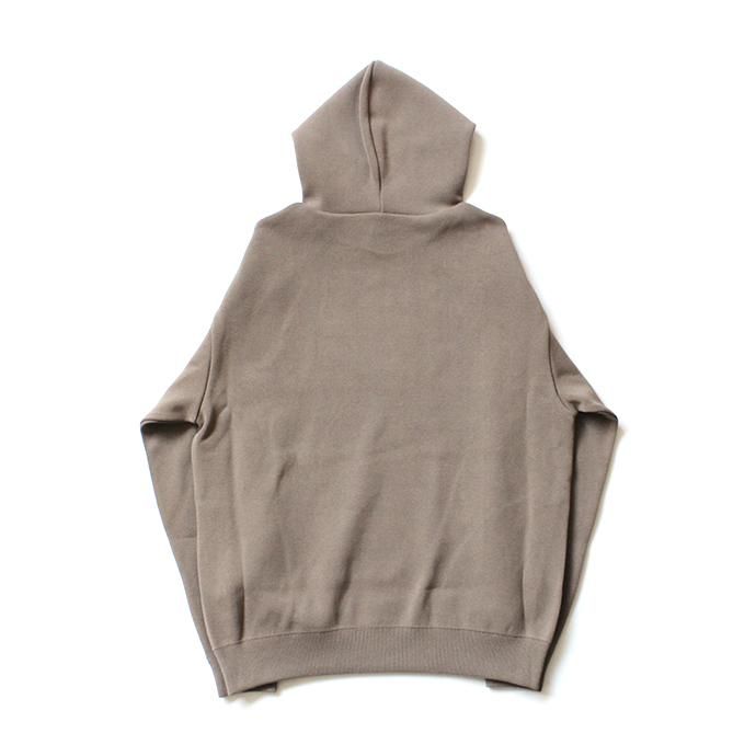 146522485 crepuscule / milanorib parka ミラノリブ ニットパーカー 1903-010 - Brown 02