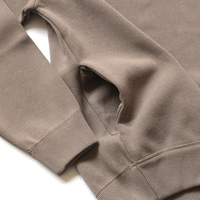 146522485 crepuscule / milanorib parka ミラノリブ ニットパーカー 1903-010 - Brown 02