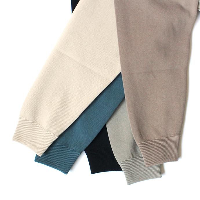 146522485 crepuscule / milanorib parka ミラノリブ ニットパーカー 1903-010 - Brown 02