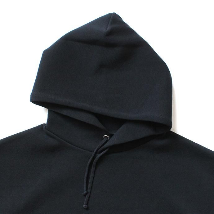 146522778 crepuscule / milanorib parka ミラノリブ ニットパーカー 1903-010 - Black 02