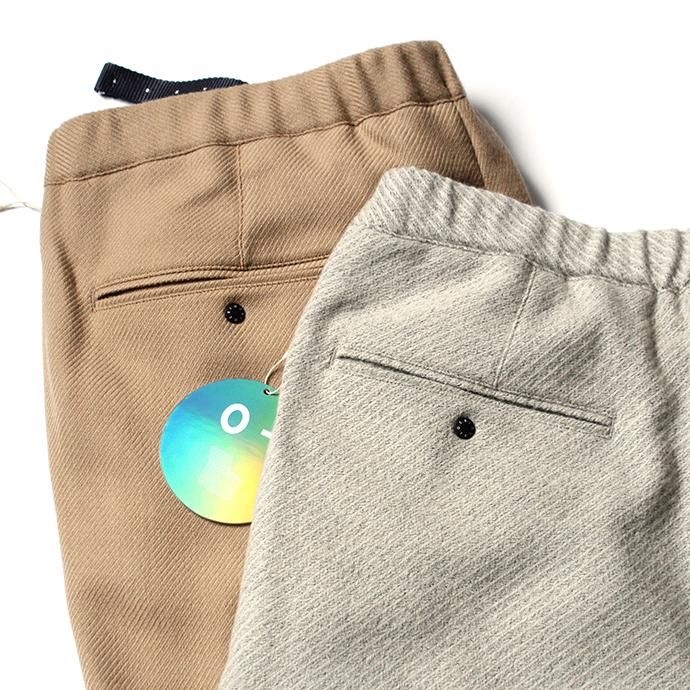 146577801 O-(オー)/ EASY TROUSERS イージートラウザーズ 20W-09 - Oatmeal 02