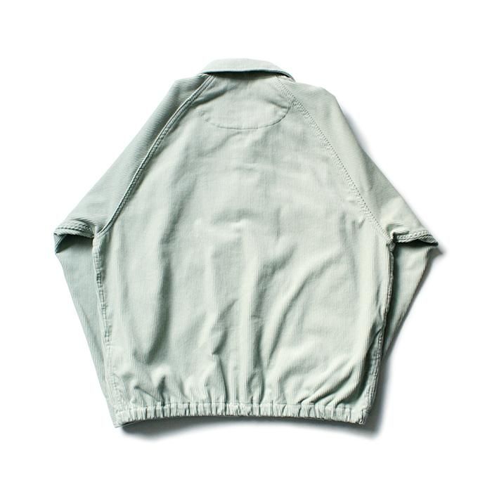 146731780 O-(オー)/ CORDS HIGH-NECK BLOUSON コーデュロイブルゾン 20W-15 - Mint 02