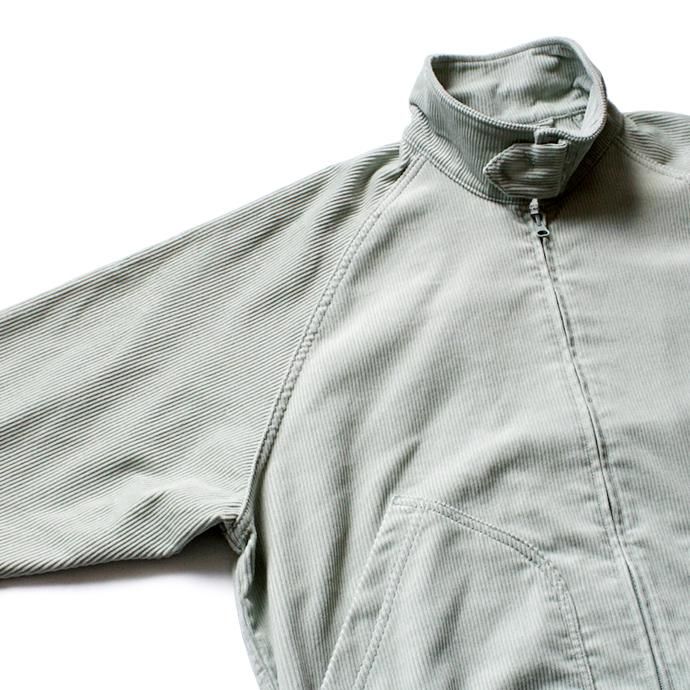 146731780 O-(オー)/ CORDS HIGH-NECK BLOUSON コーデュロイブルゾン 20W-15 - Mint 02
