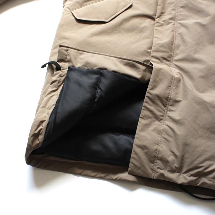 146809483 THEE(シー)/ down coat. DW-CO-01 ダウンコート - Tan 02