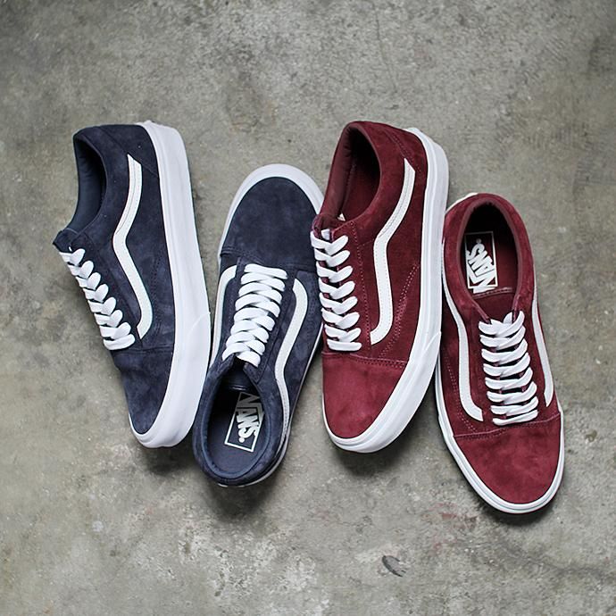 146880810 VANS / Pig Suede Old Skool - Parisian Night ヴァンズ スウェードオールドスクール ネイビー VN0A4BV5TPS 02
