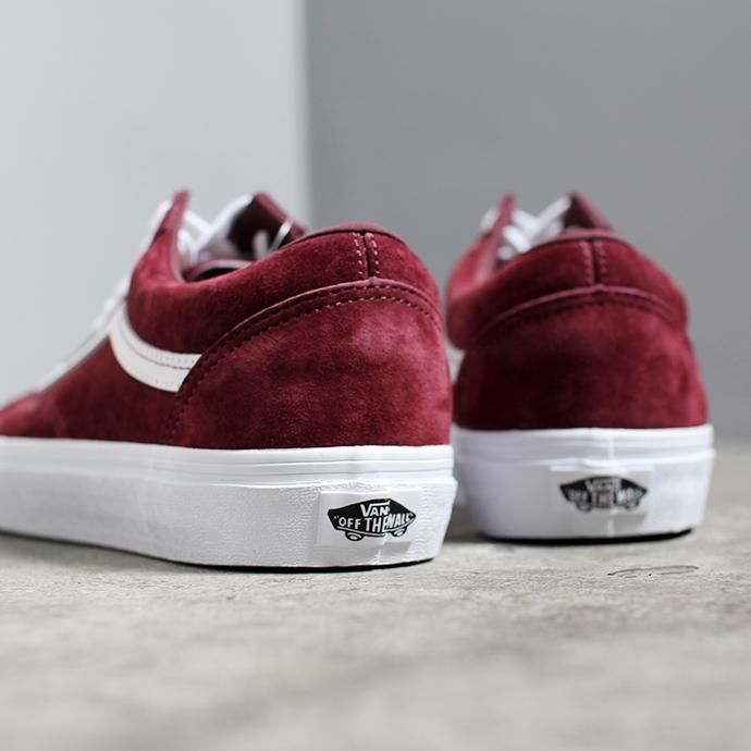 146880849 VANS / Pig Suede Old Skool - Port Royale ヴァンズ スウェードオールドスクール バーガンディ VN0A4BV5S3N 02