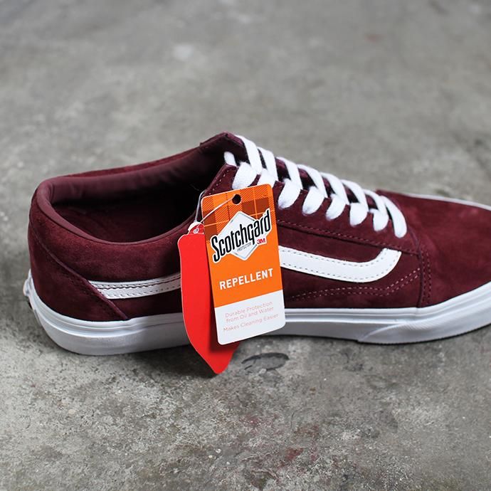 146880849 VANS / Pig Suede Old Skool - Port Royale ヴァンズ スウェードオールドスクール バーガンディ VN0A4BV5S3N 02