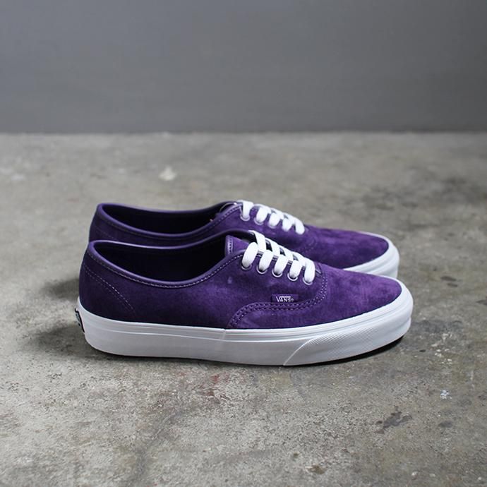 146881216 VANS / Pig Suede Authentic ヴァンズ スウェードオーセンティック パープル Violet Indigo VN0A2Z5IT75 02