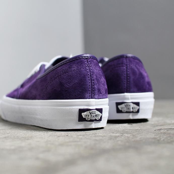 146881216 VANS / Pig Suede Authentic ヴァンズ スウェードオーセンティック パープル Violet Indigo VN0A2Z5IT75 02
