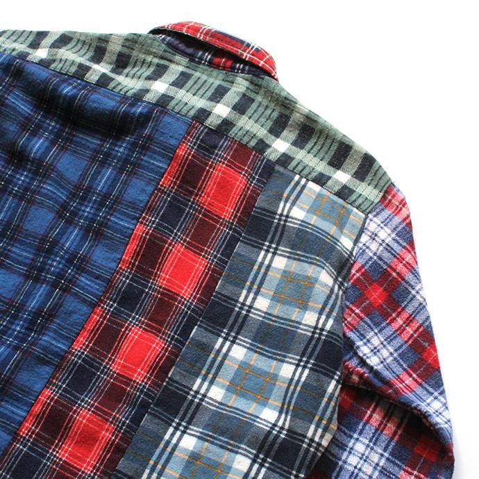 146903226 Hexico / Deformer Switching Color Ex. Printed Plaid Flannel Shirts リメイクプリントネルシャツ L - 01<img class='new_mark_img2' src='//img.shop-pro.jp/img/new/icons47.gif' style='border:none;display:inline;margin:0px;padding:0px;width:auto;' /> 02