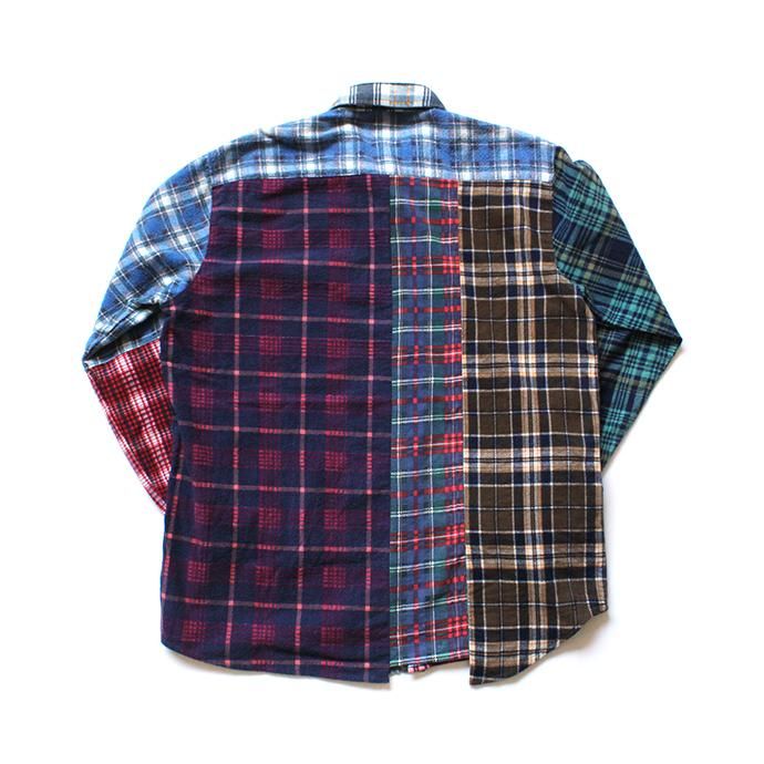 146903382 Hexico / Deformer Switching Color Ex. Printed Plaid Flannel Shirts リメイクプリントネルシャツ L - 05<img class='new_mark_img2' src='//img.shop-pro.jp/img/new/icons47.gif' style='border:none;display:inline;margin:0px;padding:0px;width:auto;' /> 02