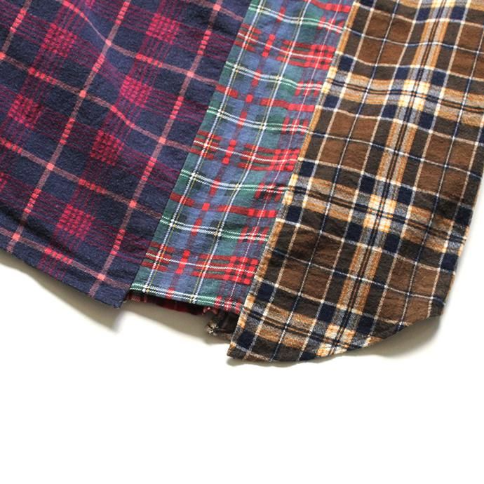 146903382 Hexico / Deformer Switching Color Ex. Printed Plaid Flannel Shirts リメイクプリントネルシャツ L - 05<img class='new_mark_img2' src='//img.shop-pro.jp/img/new/icons47.gif' style='border:none;display:inline;margin:0px;padding:0px;width:auto;' /> 02