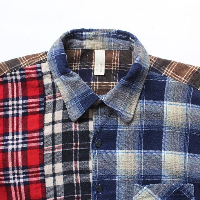 146903420 Hexico / Deformer Switching Color Ex. Printed Plaid Flannel Shirts リメイクプリントネルシャツ L - 06<img class='new_mark_img2' src='//img.shop-pro.jp/img/new/icons47.gif' style='border:none;display:inline;margin:0px;padding:0px;width:auto;' /> 02